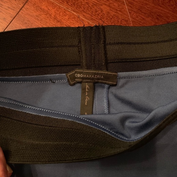 BCBG Blue Pencil Skirt - Picture 2 of 2